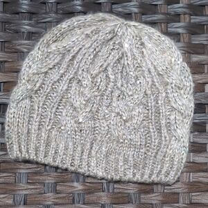 Cozy Knit Beanie With Sequin Accents